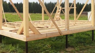 Сарай на винтовых сваях или хозблок на сваях Дзержинский цена от 2529 руб. / шт.